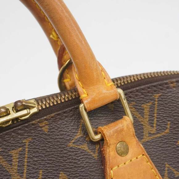 Louis Vuitton Monogram Alma Handbag M51130 Brown Women's - Picture 9 of 13